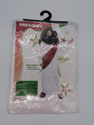 Costume For Children Preacher/Jesus 3 Different Sizes