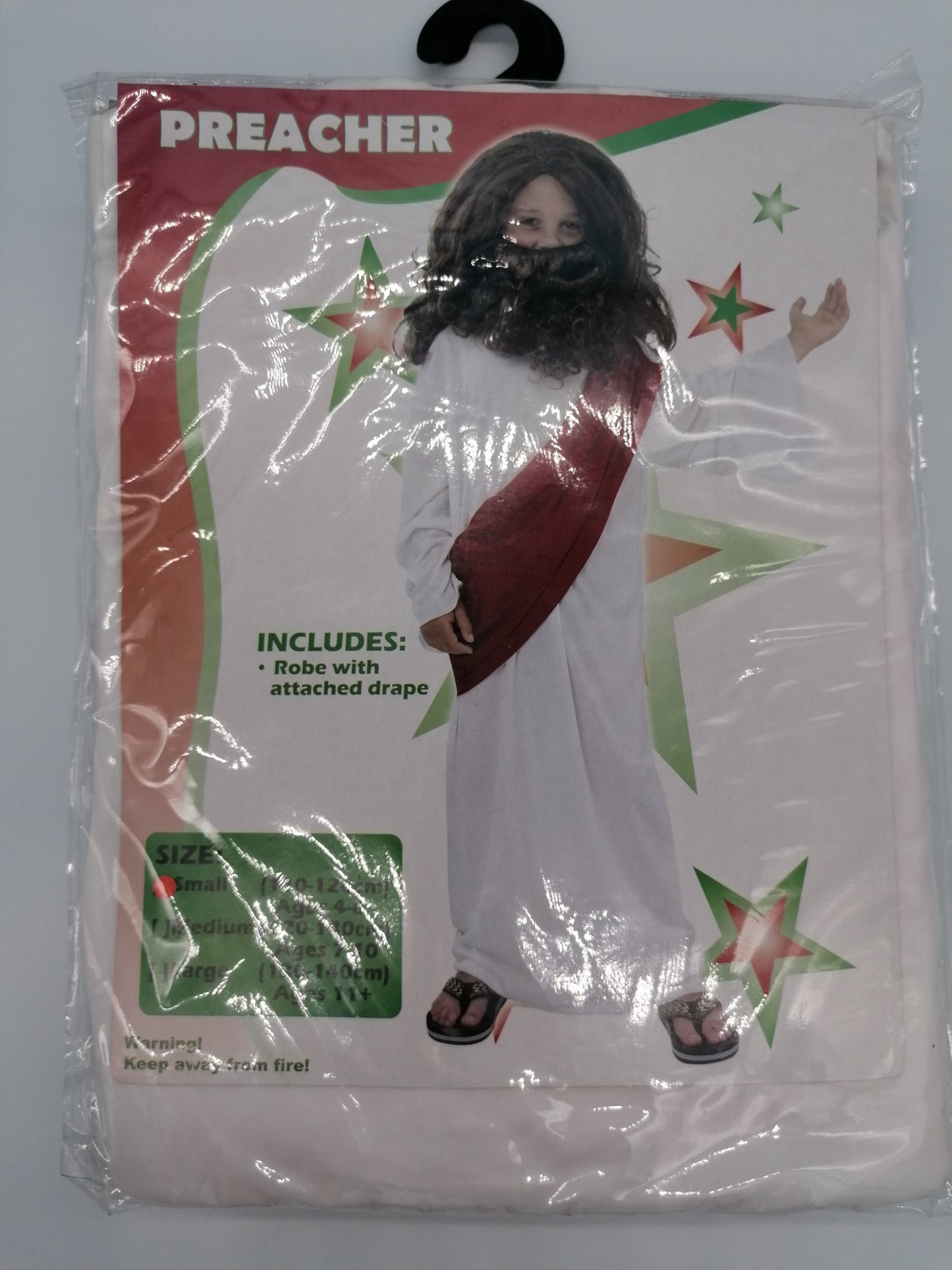 Costume For Children Roman/Greek God /Preacher/Jesus 3 Different Sizes