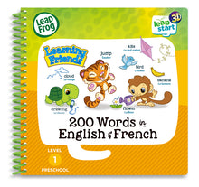 Load image into Gallery viewer, Leap Frog Learning Friends 200 Words in English &amp; French