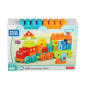 Mega Bloks ABC Learning Train 60pc