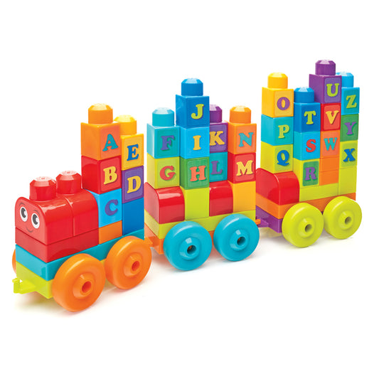 Mega Bloks ABC Learning Train 60pc