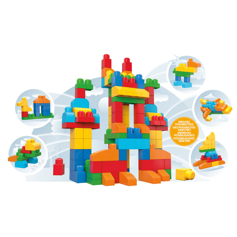 Mega Bloks Deluxe Builders 150pc Bag