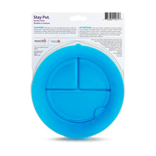 Load image into Gallery viewer, Munchkin Stay Put Suction Plate Blue