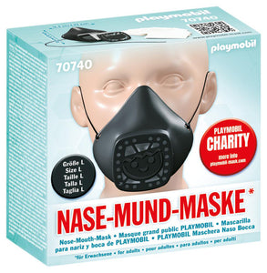 Playmobil Nose & Mouth Mask Large Black