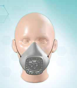 Playmobil Nose & Mouth Mask Medium Grey