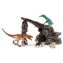 Load image into Gallery viewer, Schleich Dino Set With Cave