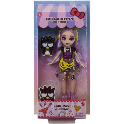 Mattel Hello Kitty & Friends Jazzlyn Doll & Badtz-Maru Figure - New In Box