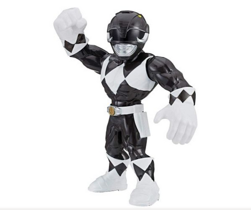 Power Rangers Mega Mighties Black Ranger Action Figure