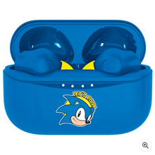 Load image into Gallery viewer, Sonic the Hedgehog True Wireless Earbuds Blue