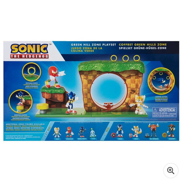 Sonic - Green Hill Zone Playset