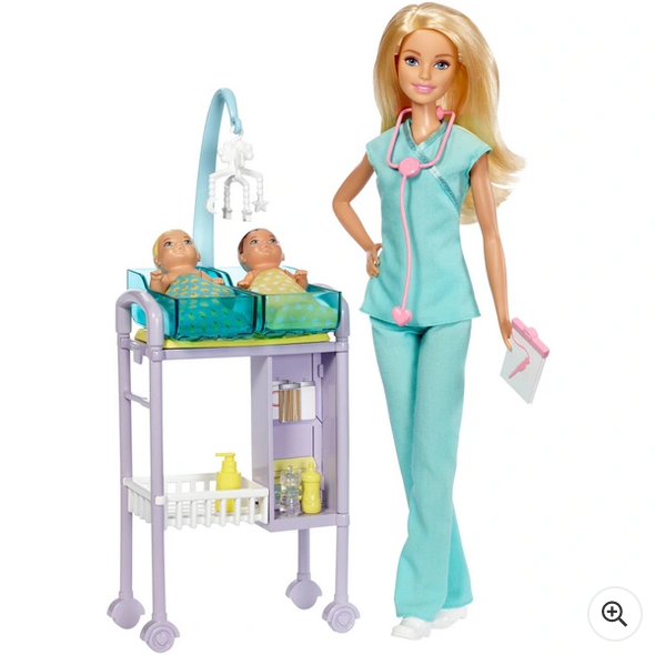 Barbie Careers Baby Doctor Playset