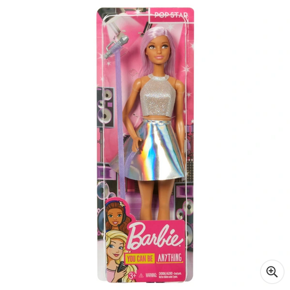 Barbie Careers Pop Star Doll with Microphone