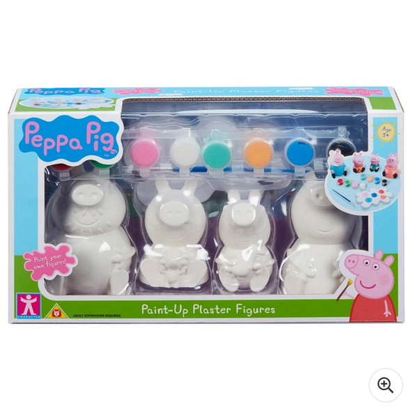 Peppa Pig Paint-Up Plaster Figures