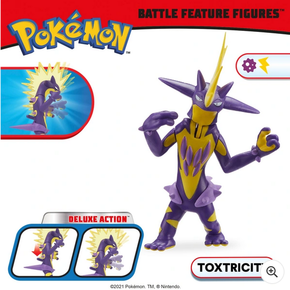 Pokémon Toxtricity 11cm Battle Feature Figure