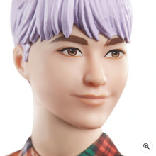 Load image into Gallery viewer, Barbie Ken Fashionistas Doll 154 Purple Hair