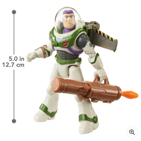 Disney Pixar Lightyear Mission Equipped Buzz Lightyear Action Figure