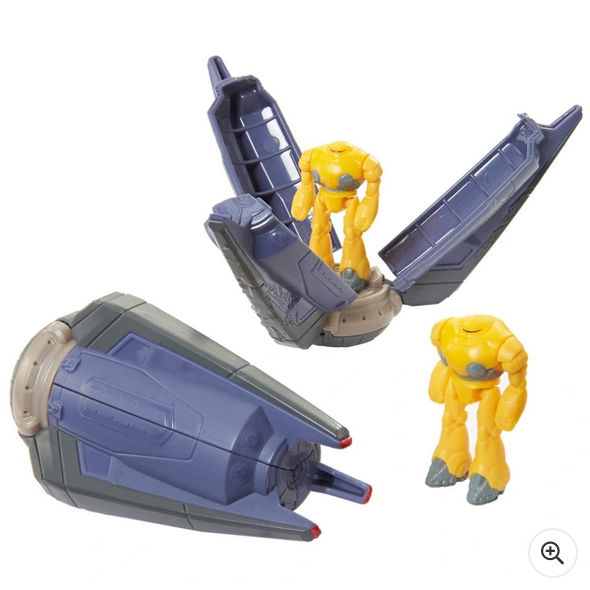 Disney Pixar Lightyear Hyperspeed Series Pods and Zyclops Figures