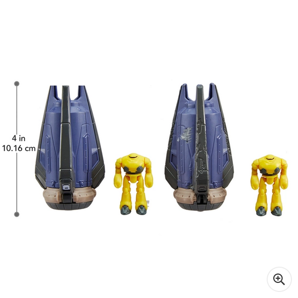 Disney Pixar Lightyear Hyperspeed Series Pods and Zyclops Figures