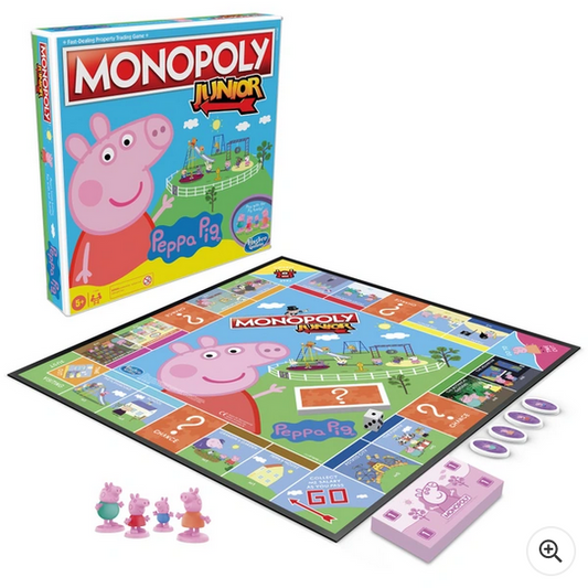 Monopoly Junior: Peppa Pig Edition Board Game