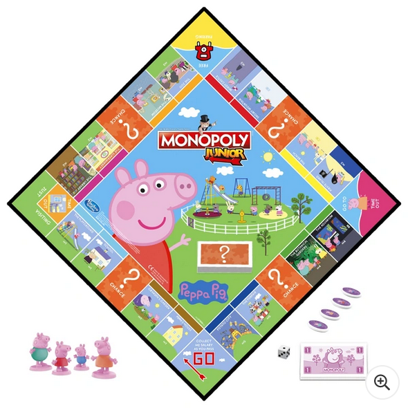 Monopoly Junior: Peppa Pig Edition Board Game