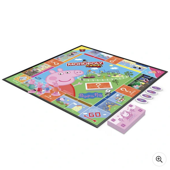 Monopoly Junior: Peppa Pig Edition Board Game