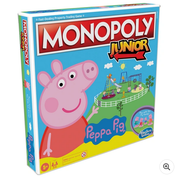 Monopoly Junior: Peppa Pig Edition Board Game