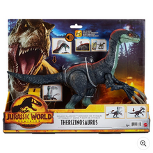 Load image into Gallery viewer, Jurassic World Dominion: Slashin’ Attack Therizinosaurus Action &amp; Sounds Dinosaur