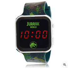 Load image into Gallery viewer, Jurassic World Dinosaur Kids LED Watch