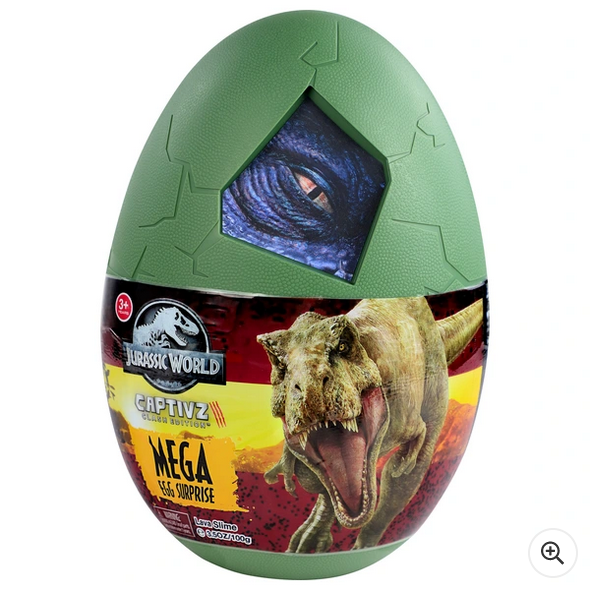 Jurassic World: Captivz Clash Edition Mega Egg Dinosaur Surprise