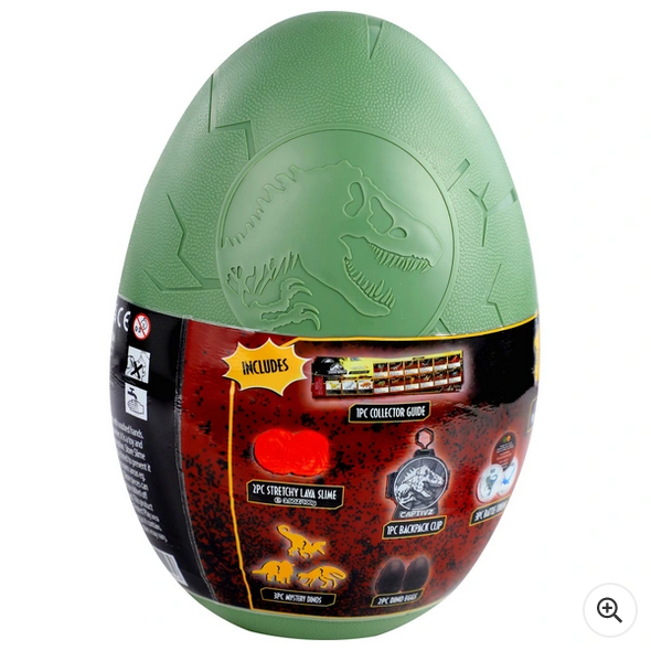 Jurassic World: Captivz Clash Edition Mega Egg Dinosaur Surprise