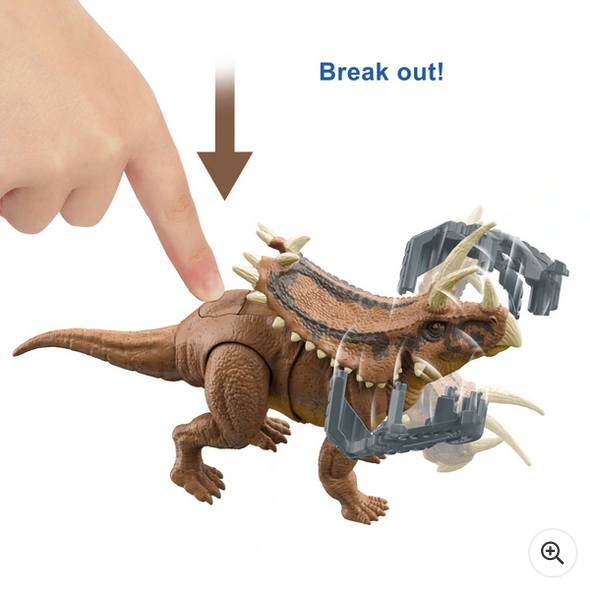 Jurassic World Mega Destroyers Pentaceratops Dinosaur Figure