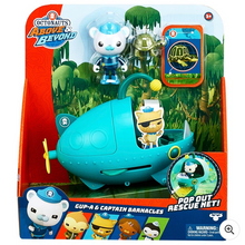 Load image into Gallery viewer, Octonauts Series 1 Figure &amp; Vehicle – Barnacles &amp; Gup A