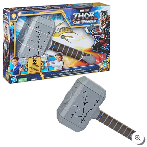 Marvel - Thor: Love and Thunder Mighty FX Mjolnir Electronic Hammer