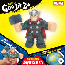 Load image into Gallery viewer, Heroes of Goo Jit Zu Marvel Super Heroes Thor Hero Pack