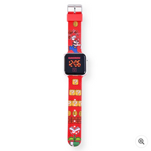 Load image into Gallery viewer, Super Mario Kids LED Watch