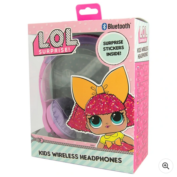 L.O.L. Surprise! Glitterati Kids’ Wireless Bluetooth Headphones