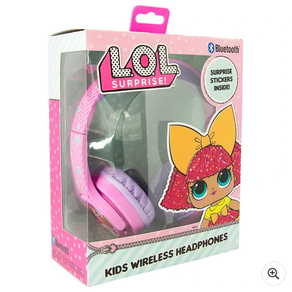 L.O.L. Surprise! Glitterati Kids’ Wireless Bluetooth Headphones