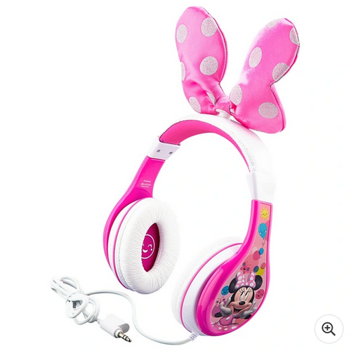 Minnie Mouse Headphones With Bow