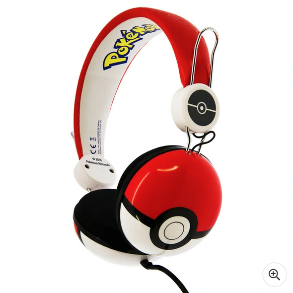 Pokémon Pokéball Tween Headphones