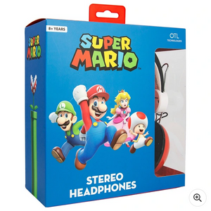 Super Mario Icon Tween Headphones