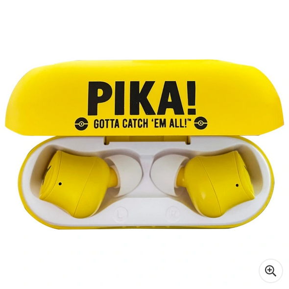 Pokémon Pikachu True Wireless Bluetooth Earbuds Yellow