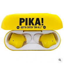 Load image into Gallery viewer, Pokémon Pikachu True Wireless Bluetooth Earbuds Yellow