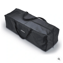Load image into Gallery viewer, Miniuno SnoozeLite Travel Cot in Dark Grey and Black