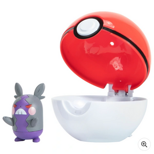 Pokémon Clip 'N' Go Hangry Morpeko & Poké Ball
