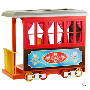 DreamWorks Spirit Untamed Lucky's Train Home Playset with Doll and Horse