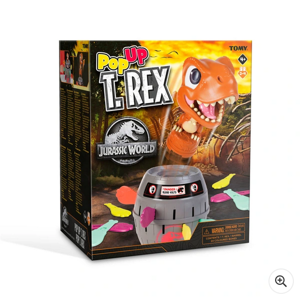 TOMY Jurassic World Pop Up T-Rex