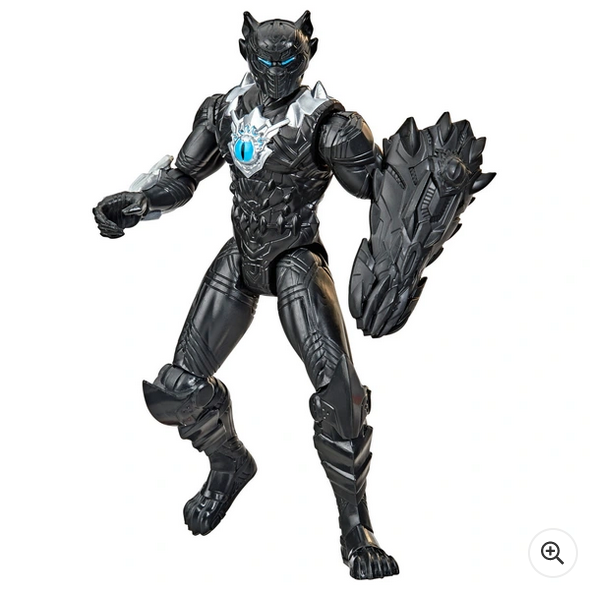 Marvel Avengers Mech Strike Monster Hunters Black Panther 15cm Figure with Accessory