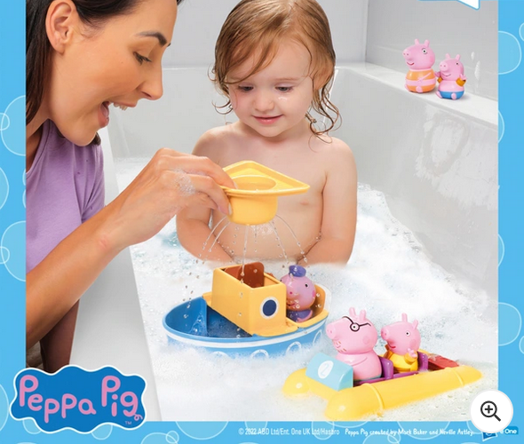 Peppa Pig Boat TOMY Toomies Adventure Set