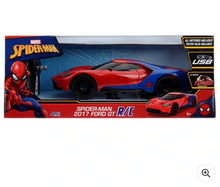 Load image into Gallery viewer, Marvel Spider-Man 1:16 Remote Control 2017 Ford GT