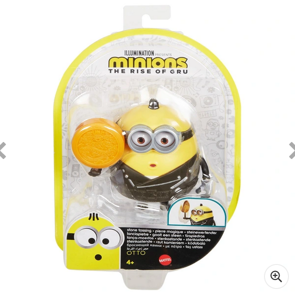 Minions: The Rise of Gru – Stone Tossing Otto Action Figure – IEWAREHOUSE